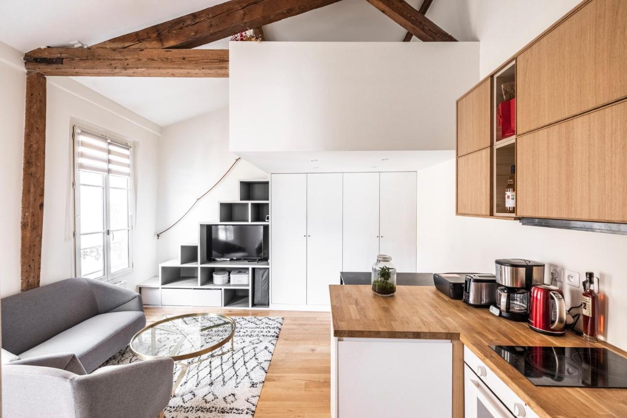 Tourville - Tres Beau Studio - Bail Mobilite Paris Exterior photo